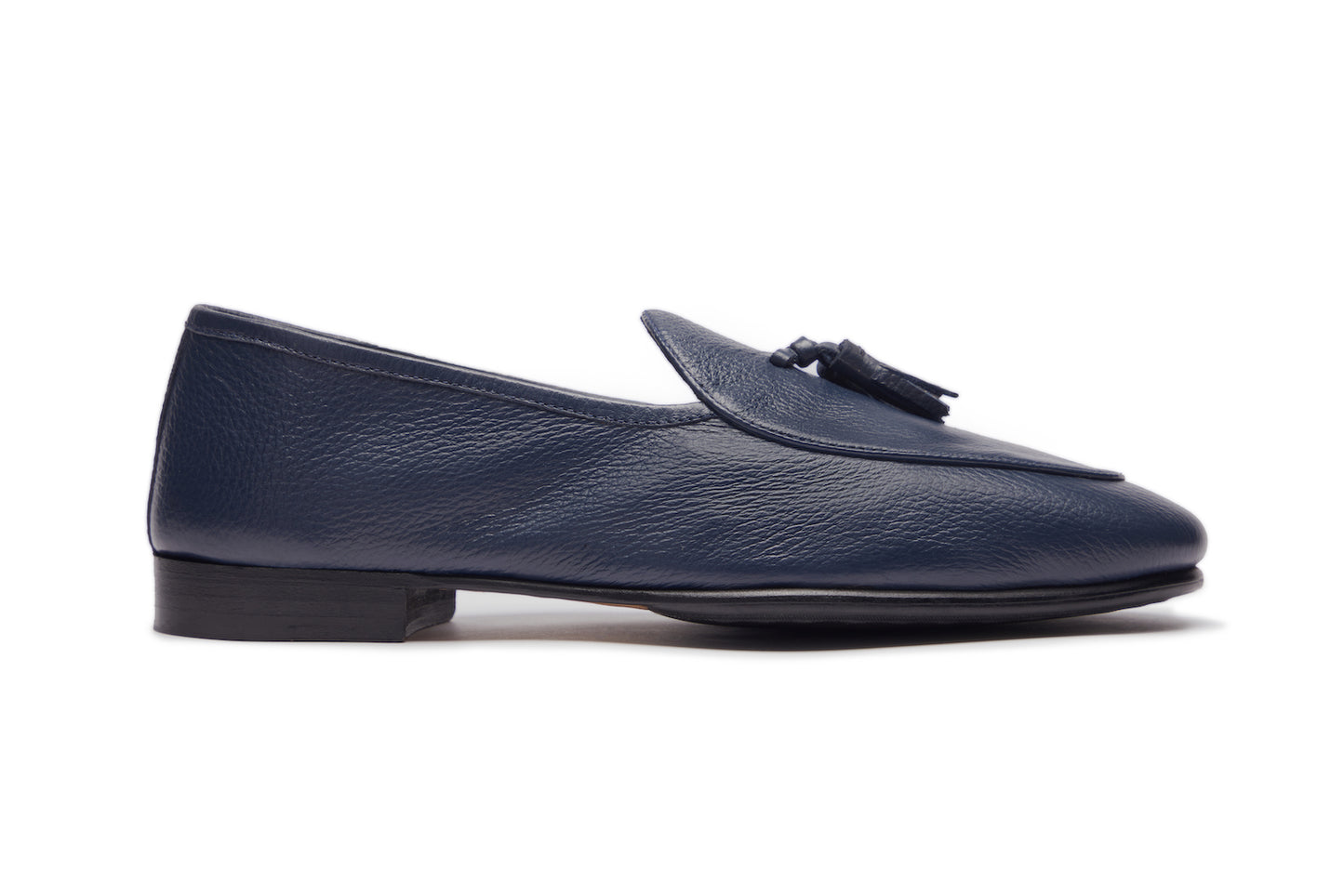 Unlined Belgian Loafers With Tassels